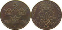 SWEDEN 5 ÖRE GUSTAV V. (1907-1950) -