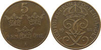 SWEDEN 5 ÖRE GUSTAV V. (1907-1950) -