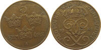SWEDEN 5 ÖRE GUSTAV V. (1907-1950) -