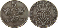 SWEDEN 5 ÖRE GUSTAV V. (1907-1950) -