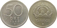 SWEDEN 50 ÖRE GUSTAV V. (1907-1950) -