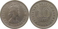 MALAYA AND BRITISH BORNEO 10 CENTS ELIZABETH II. (1952-2022) -
