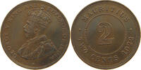 MAURITIUS 2 CENTS GEORGE V. (1910-1936) -