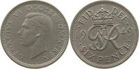 GREAT BRITAIN 6 PENCE GEORGE VI. (1936-1952) -