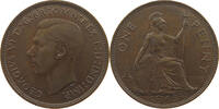 GREAT BRITAIN 1 PENNY GEORGE VI. (1936-1952) -