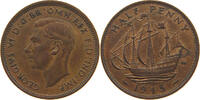 GREAT BRITAIN HALFPENNY GEORGE VI. (1936-1952) -