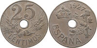 SPAIN 25 CENTIMOS Alfonso XIII. (1886–1941) -