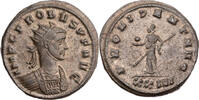 Römische Kaiserzeit Antoninian Probus, Ticinum, Büste mit Schild und Lanze / PROVIDENT AVG, Providentia -