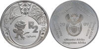 Südafrika 2 Rand Auf die Fussballweltmeisterschaft 2010 in Südafrika -