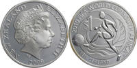 Neuseeland 1 Dollar Elizabeth II. (1952-2022) - FIFA Fussball-Weltmeisterschaft Südafrika 2010 -