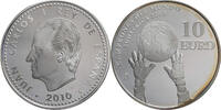 Spanien 10 Euro Juan Carlos I. (1975-2014) - FIFA World Cup 2010 in Südafrika -