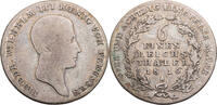 Preussen, Königreich ⅙ Taler Friedrich Wilhelm III. (1797-1840) - Kursmünze (1809-1818) -