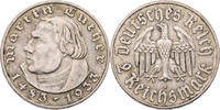 Drittes Reich 2 Reichsmark 450th Anniversary of Martin Luther -
