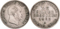 Preussen, Königreich 2 ½ Silbergroschen Wilhelm I. (1861-1888) - Kursmünze (1861-1873) -
