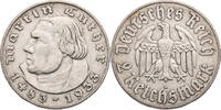 Drittes Reich 2 Reichsmark 450th Anniversary of Martin Luther -