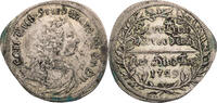 1/12 Taler 1729 Brandenburg-Ansbach Karl Wilhelm Friedrich (1729-1757) - Auf Regierungsantritt und Huldigung ss+
