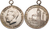 Drittes Reich Tragbare Medaille Adolf Hitler / N.S.B.O. Opelwerke - Tag der Deutschen Arbeit -