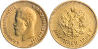 Russland, Zarenreich 10 Rubel Nikolaus II. (1896-1917) - Kursmünze (1898-1911) -
