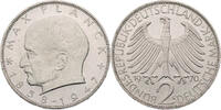 Bundesrepublik Deutschland 2 DM Max Planck - Kursmünze (1957-1971) -