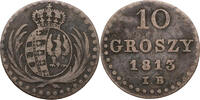 Herzogtum Warschau 10 Groszy Friedrich August I. (1807-1815) - Kursmünze (1812-1813) -