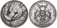 Burkina Faso 1000 Francs CFA Mammoth Baby -