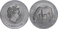 Australien 1 Dollar Elisabeth II. (1952-2022) - The Australian Stock Horse -