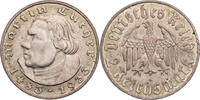 Drittes Reich 2 Reichsmark 450th Anniversary of Martin Luther -