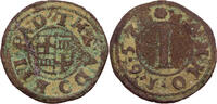 Paderborn, Bistum 1 Pfennig Dietrich Adolf von der Recke (1650-1661), sehr selten! -