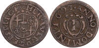 Paderborn, Bistum 1 Pfennig Hermann Werner von Metternich (1683-1704) -