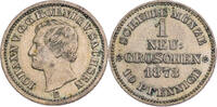 Sachsen, Albertinische Linie 1 Neu-Groschen Johann I. (1854-1873) - Kursmünze (1867-1873) -
