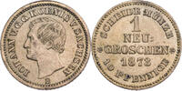 Sachsen, Albertinische Linie 1 Neu-Groschen Johann I. (1854-1873) - Kursmünze (1867-1873) -