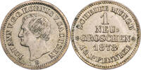 Sachsen, Albertinische Linie 1 Neu-Groschen Johann I. (1854-1873) - Kursmünze (1867-1873) -