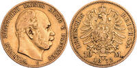 Kaiserreich, Preussen 10 Mark Wilhelm I. (1866-1888) - Kursmünze -