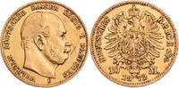 Kaiserreich, Preussen 10 Mark Wilhelm I. (1861-1888) - Kursmünze (1872-1873) -