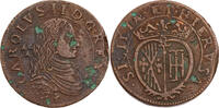 Italien, Neapel 1 Grano Karl V. (1665-1700) -