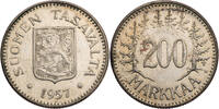 Finnland 200 Markkaa Kursmünze (1956-1959) -