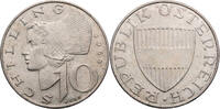 Österreich 10 Schilling Kursmünze (1957-1973) -