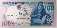 Portugal 100 Escudos Manuel Maria Barbosa du Bocage (1765-1805) Us MJN und MMMMSB -