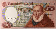Portugal 500 Escudos Francisco Sanches - Us. JSL und VMRC -