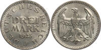 Weimarer Republik 3 Mark Kursmünze -