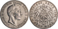 Kaiserreich, Preussen 5 Mark Wilhelm II. (1888-1918) - Kursmünze (1891-1908) -