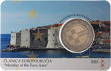 Kroatien 2 Euro Auf die Mitgliedschaft in der Eurozone -
