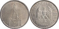 Drittes Reich 5 Reichsmark Garnisonkirche o. Datum - Kursmünze (1934-1935) -