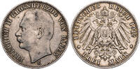 Kaiserreich, Baden 3 Mark Friedrich II. (1907-1918) - Kursmünze (1908-1915) -