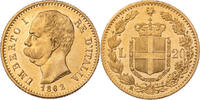 Italien 20 Lire Umberto I (1878-1900) - Kursmünze (1879-1897) -