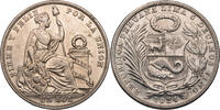 Peru 1 Sol Kursmünze (1923-1935) -
