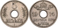 Deutsch-Ostafrika 5 Heller Kursmünze (1913-1914) -