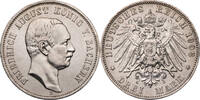 Kaiserreich, Sachsen 3 Mark Friedrich August III. (1904-1918) - Kursmünze (1908-1913) -
