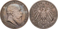 Kaiserreich, Baden 5 Mark Friedrich (1856-1907) - Kursmünze (1902-1907) -