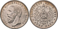 Kaiserreich, Baden 5 Mark Friedrich I. (1856-1907) - Kursmünze (1891-1902) -